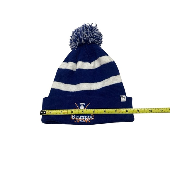 47 Brand Junior Beanpot Jimmy Fund Beanie
Hat Navy Blue and white 2 - Picture 3 of 4